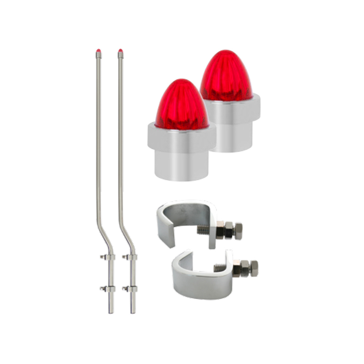 Lighted Bumper Guide in Watermelon Style