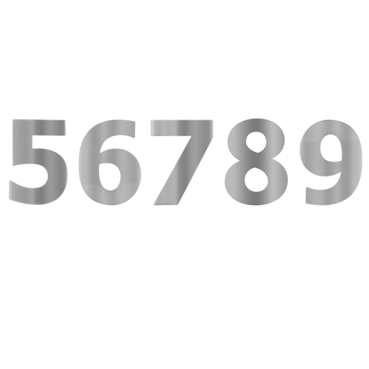 Modern Number Cut Out  5 - 9