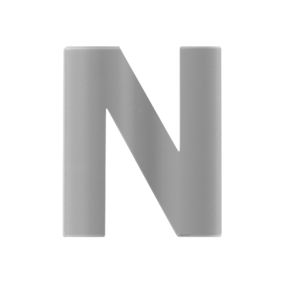 Modern Letter Cut Out M - R