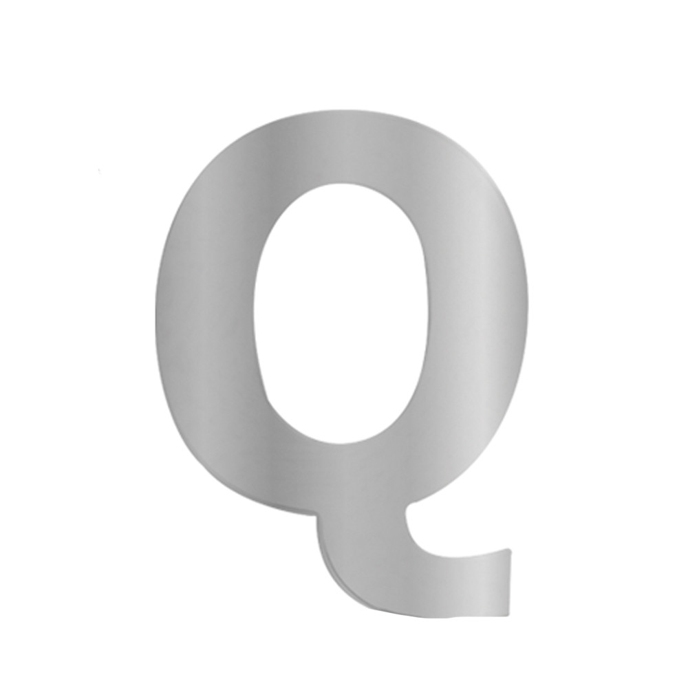 Modern Letter Cut Out M - R