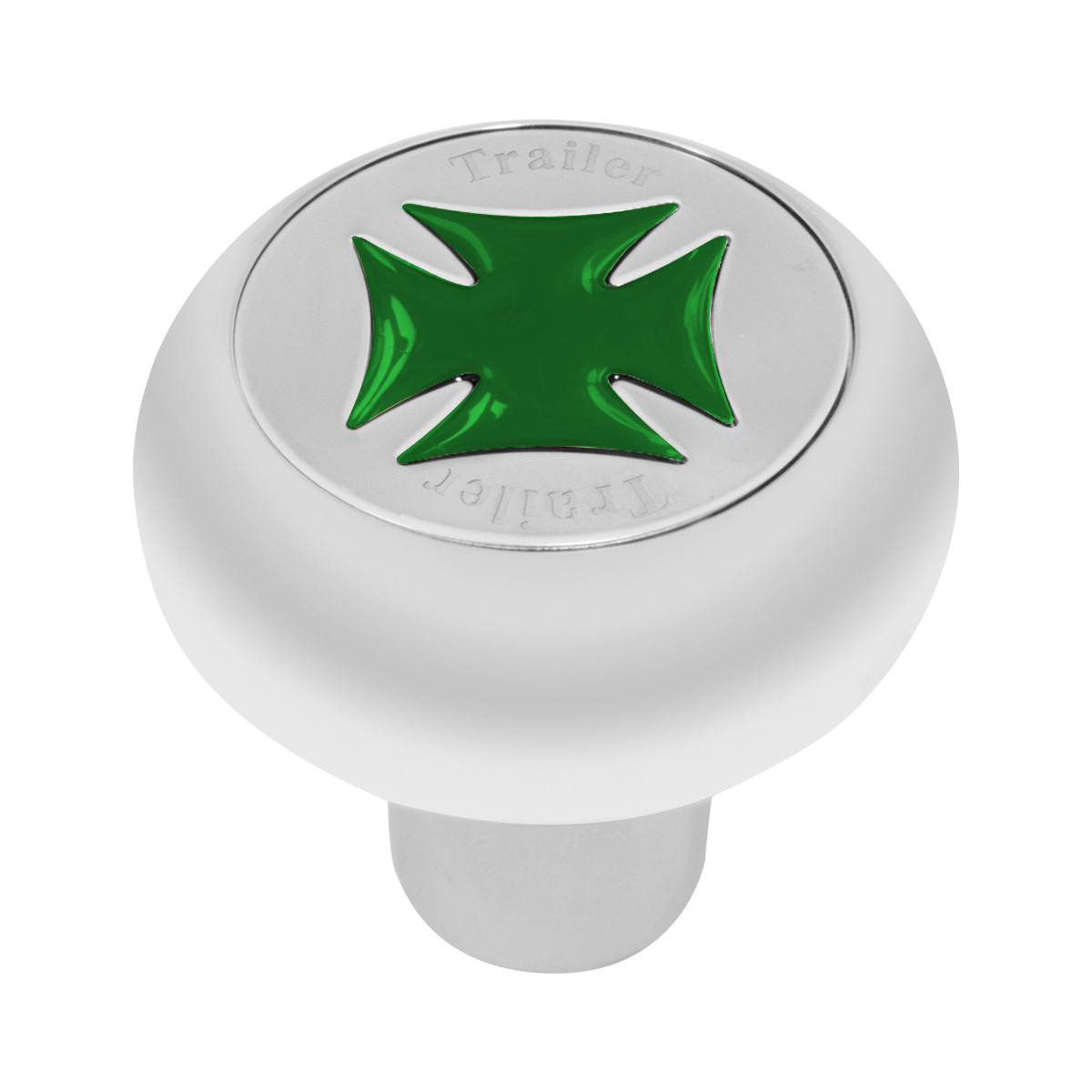 Iron Cross Chrome Air Valve Knob in Assorted Colors