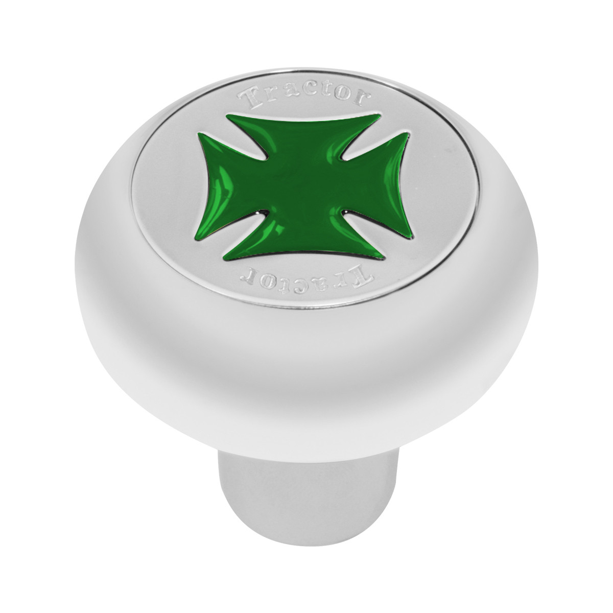 Iron Cross Chrome Air Valve Knob in Assorted Colors