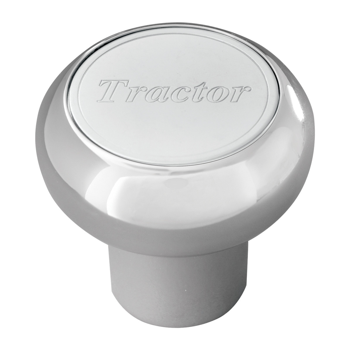 Large Chrome Air Valve Knob