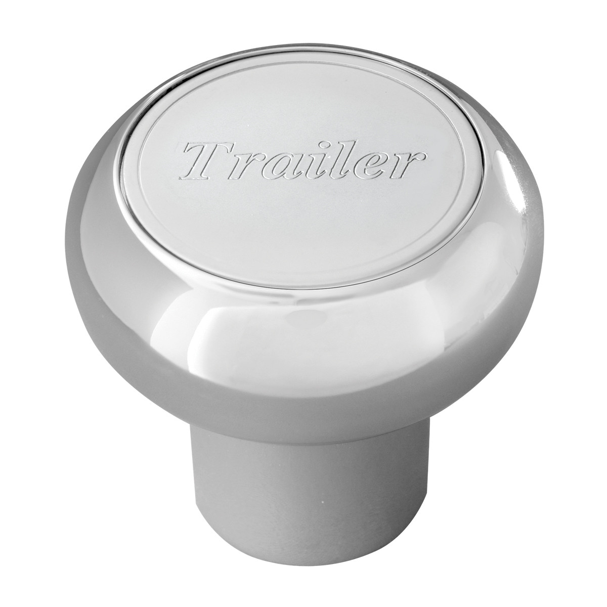 Large Chrome Air Valve Knob