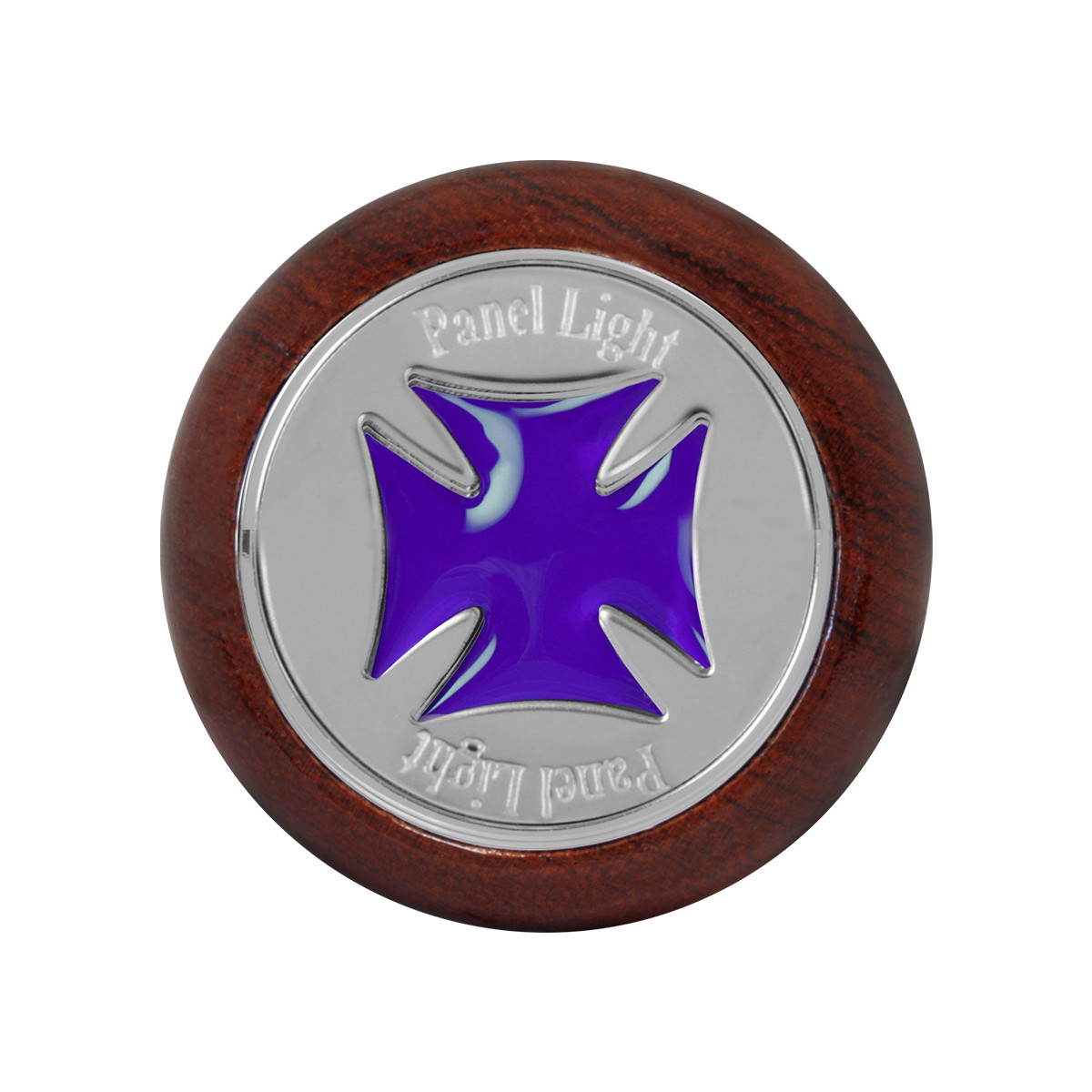 Iron Cross Rosewood Dashboard Knob in Assorted Colors