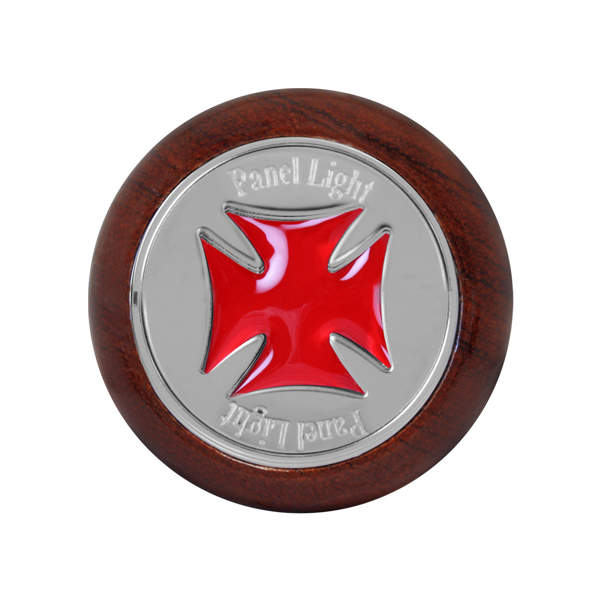 Iron Cross Rosewood Dashboard Knob in Assorted Colors