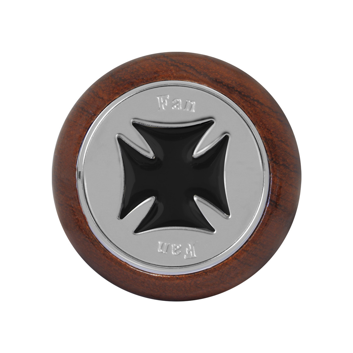 Iron Cross Rosewood Dashboard Knob in Assorted Colors - Thumbnail 2
