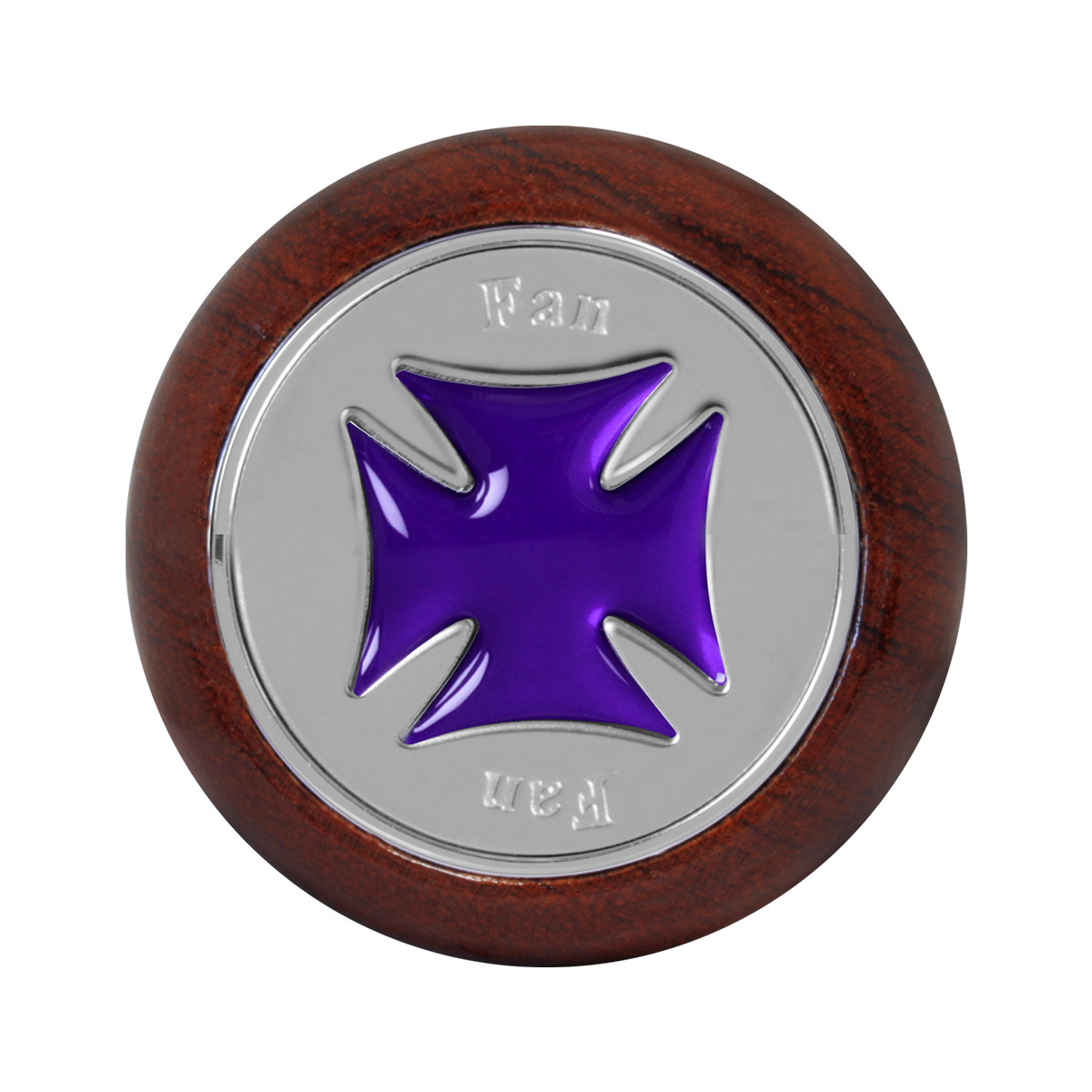 Iron Cross Rosewood Dashboard Knob in Assorted Colors