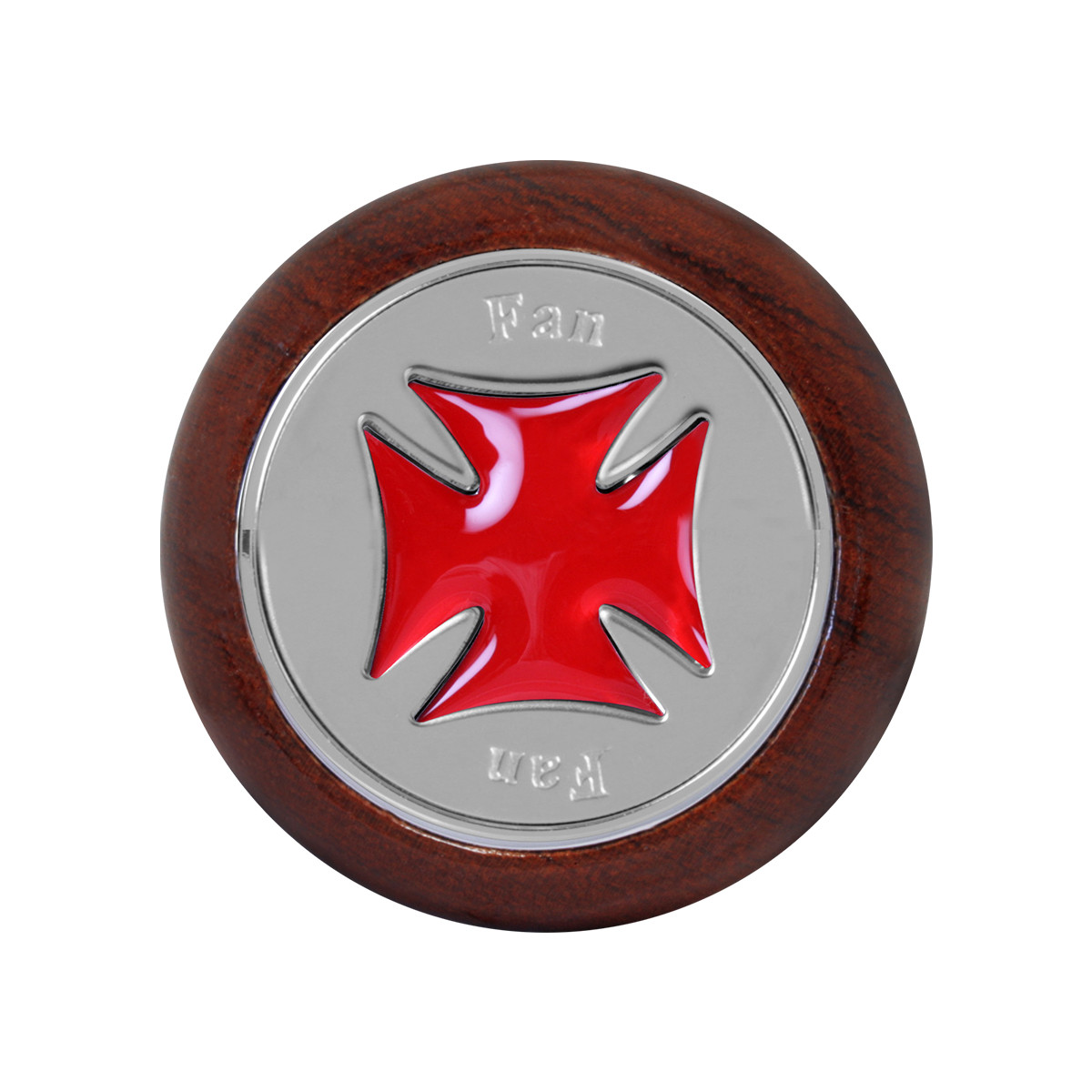 Iron Cross Rosewood Dashboard Knob in Assorted Colors