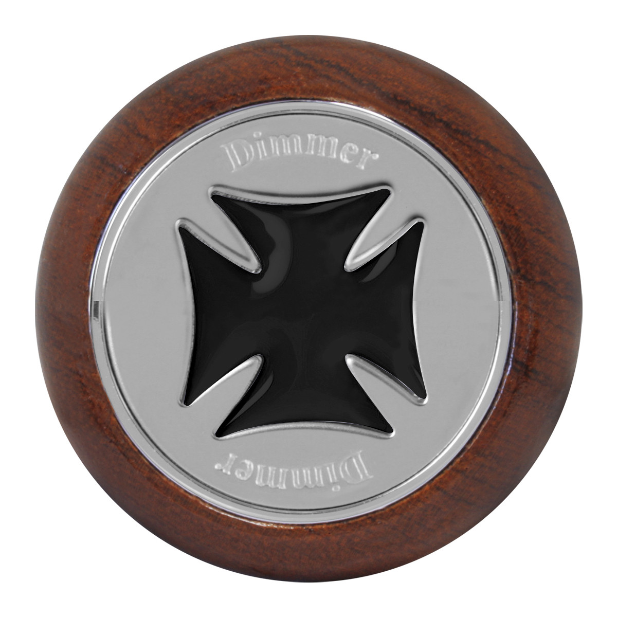 Iron Cross Rosewood Dashboard Knob in Assorted Colors