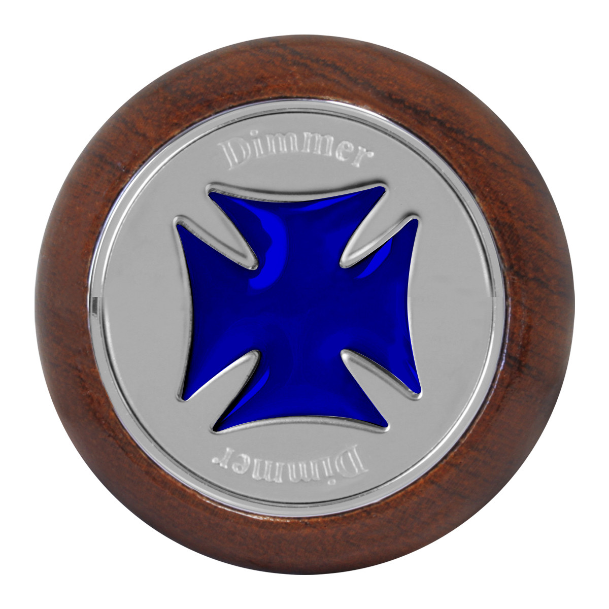 Iron Cross Rosewood Dashboard Knob in Assorted Colors