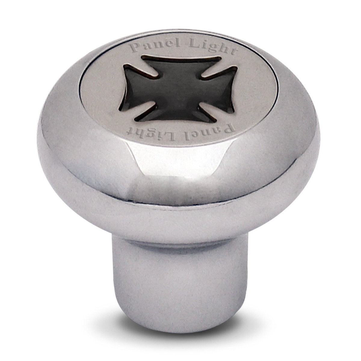 Iron Cross Chrome Dashboard Knob in Assorted Colors - Thumbnail 2