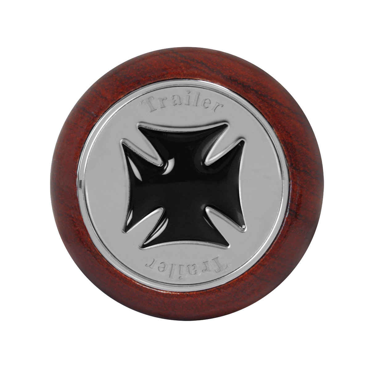 Iron Cross Lg Rosewood Air Valve Knob in Assorted Colors
