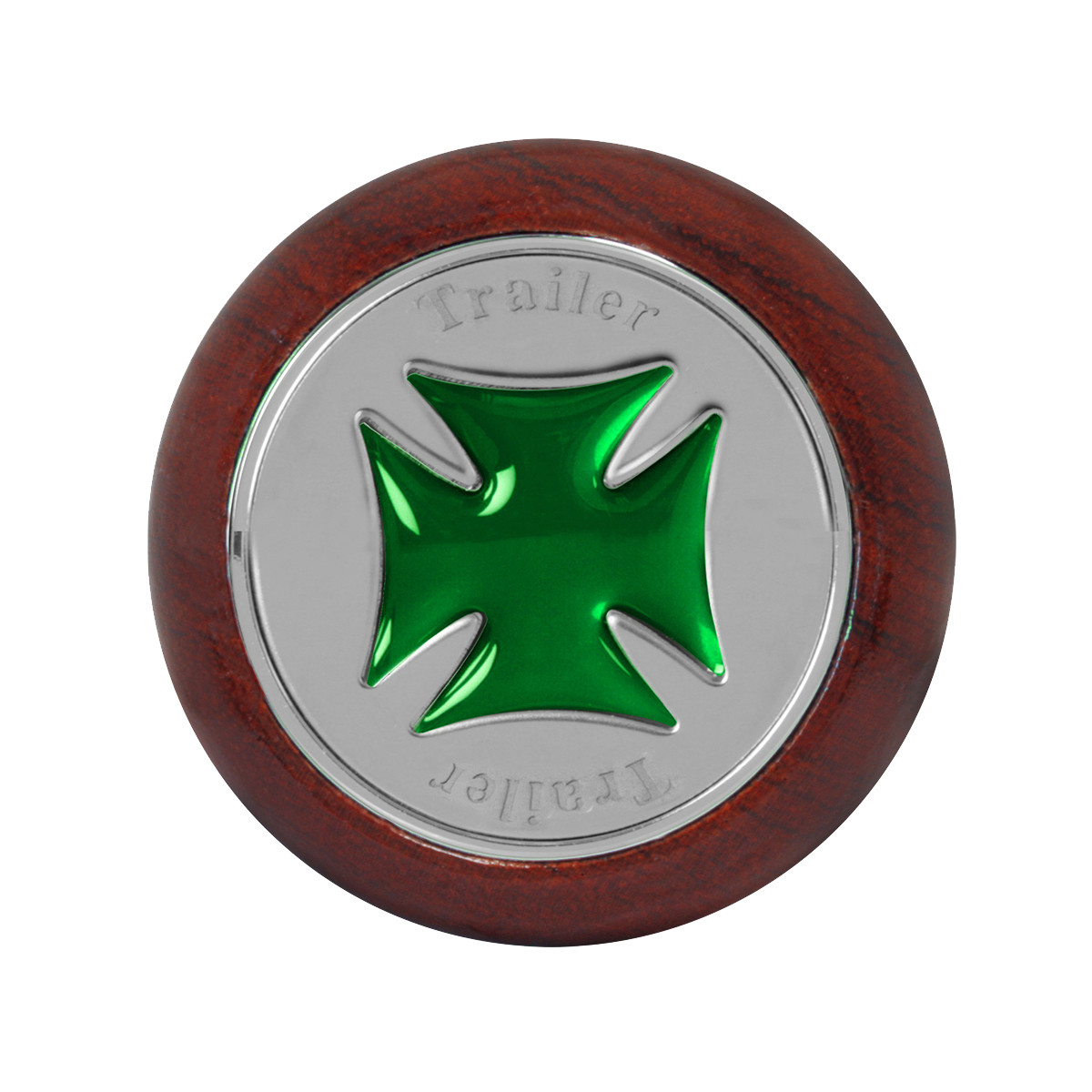 Iron Cross Lg Rosewood Air Valve Knob in Assorted Colors