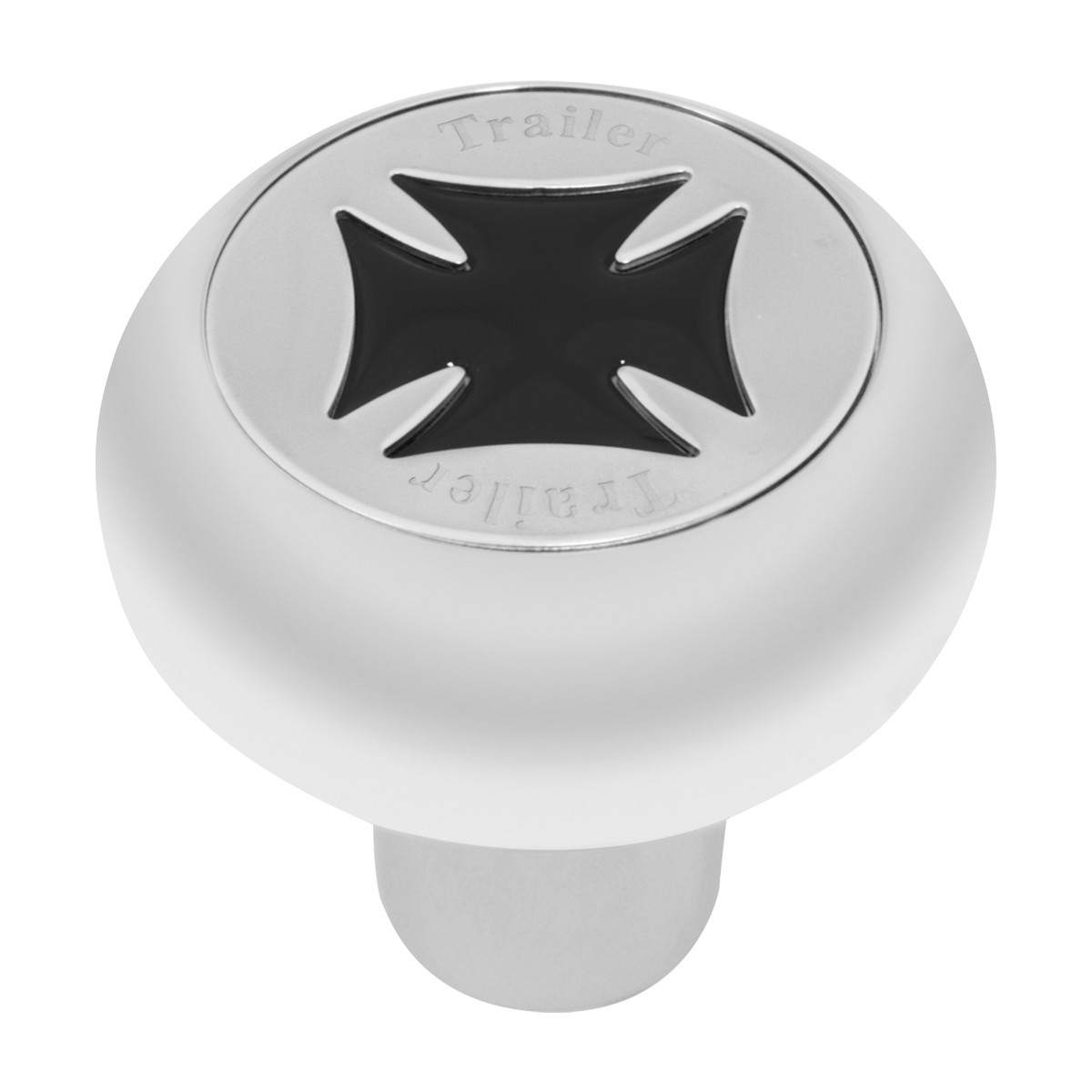 Iron Cross Chrome Air Valve Knob in Assorted Colors