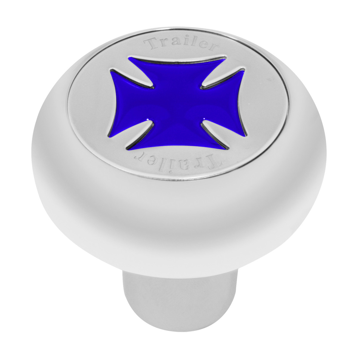 Iron Cross Chrome Air Valve Knob in Assorted Colors - Thumbnail 2