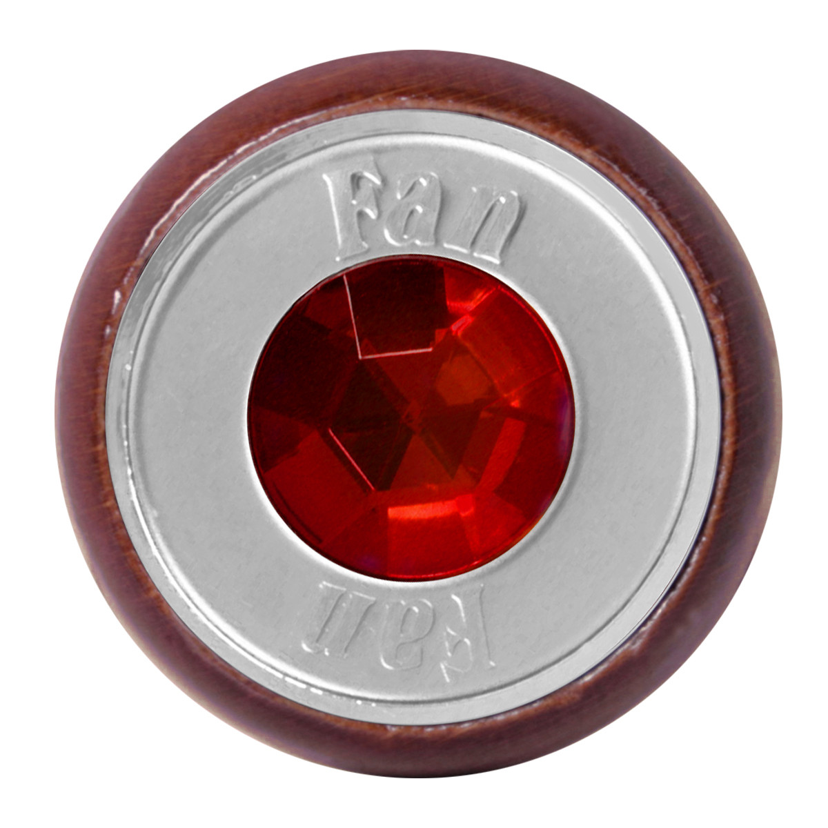 Wood Dashboard Control Knob with Crystal