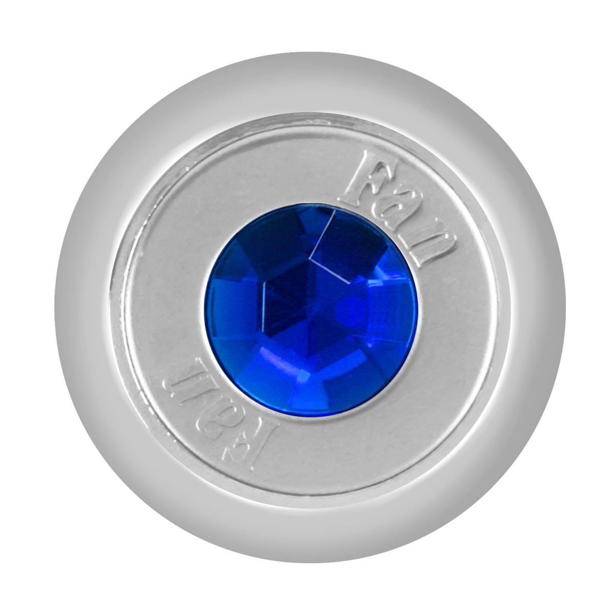 Chrome Plated Dashboard Control Knob with Crystal