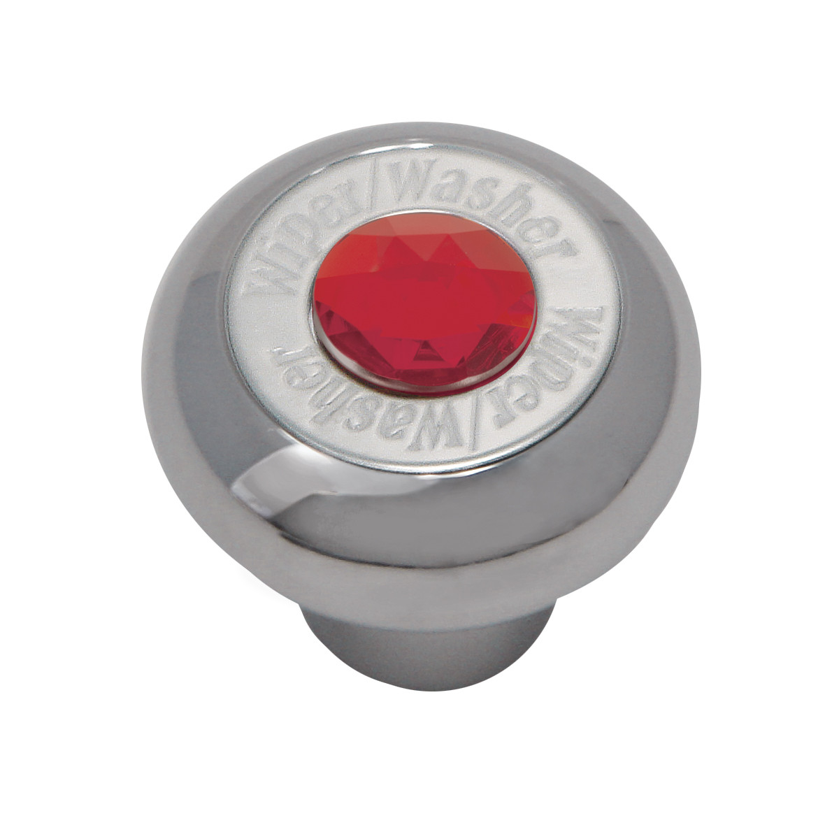 Chrome Plated Dashboard Control Knob with Crystal