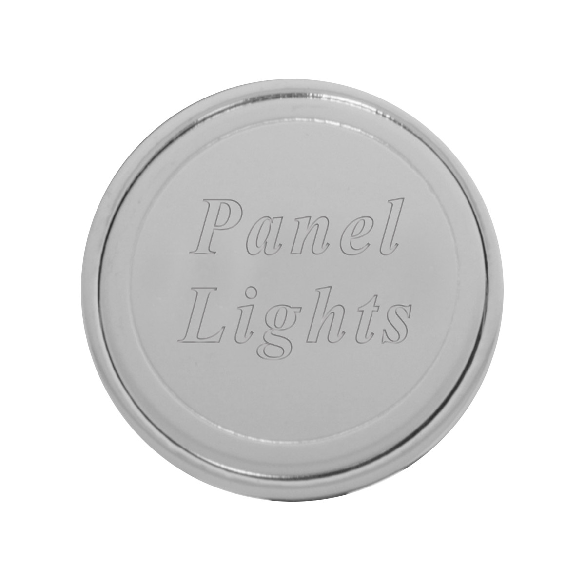 Rosewood and Chrome Plated Dashboard Control Knob - Thumbnail 2