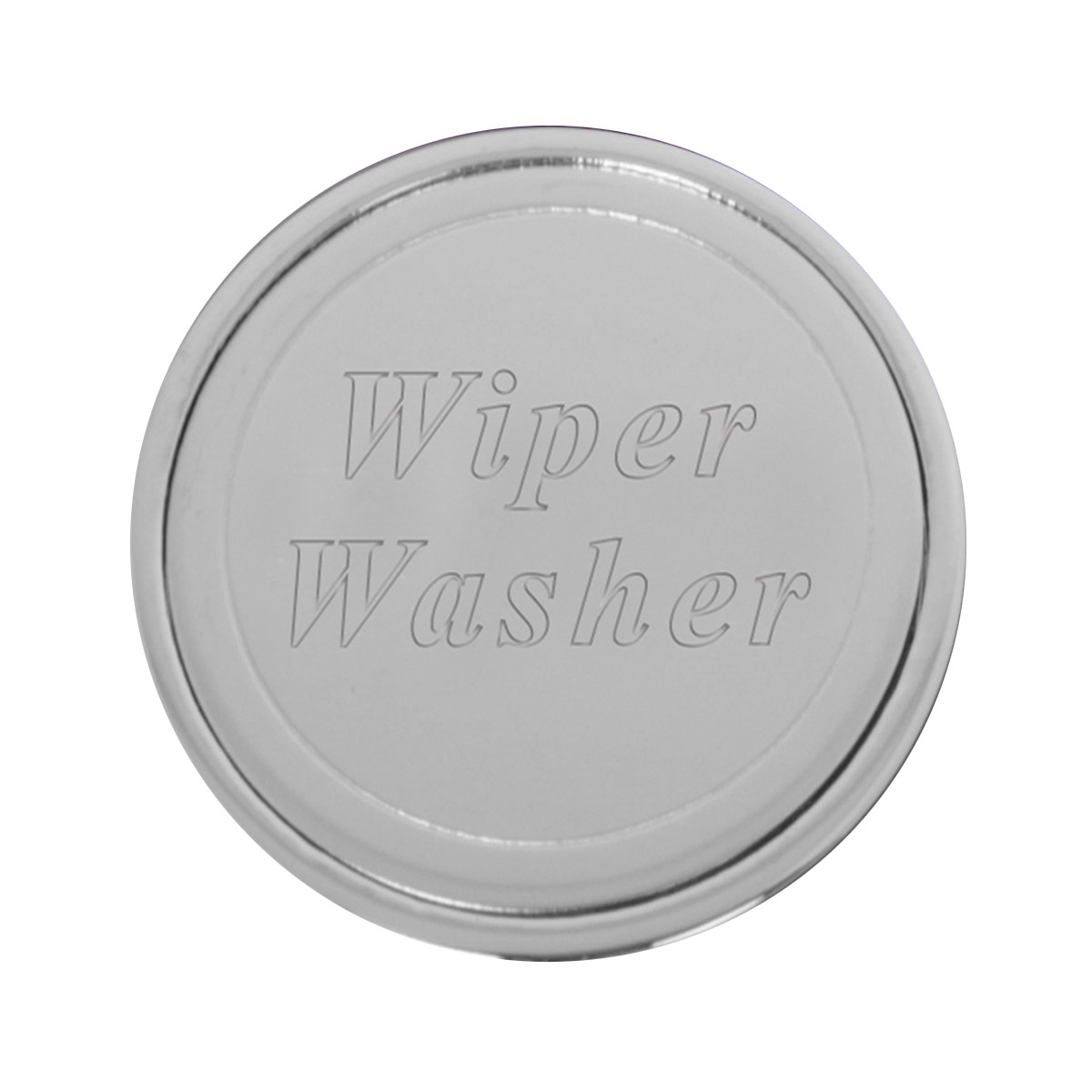 Rosewood and Chrome Plated Dashboard Control Knob - Thumbnail 2