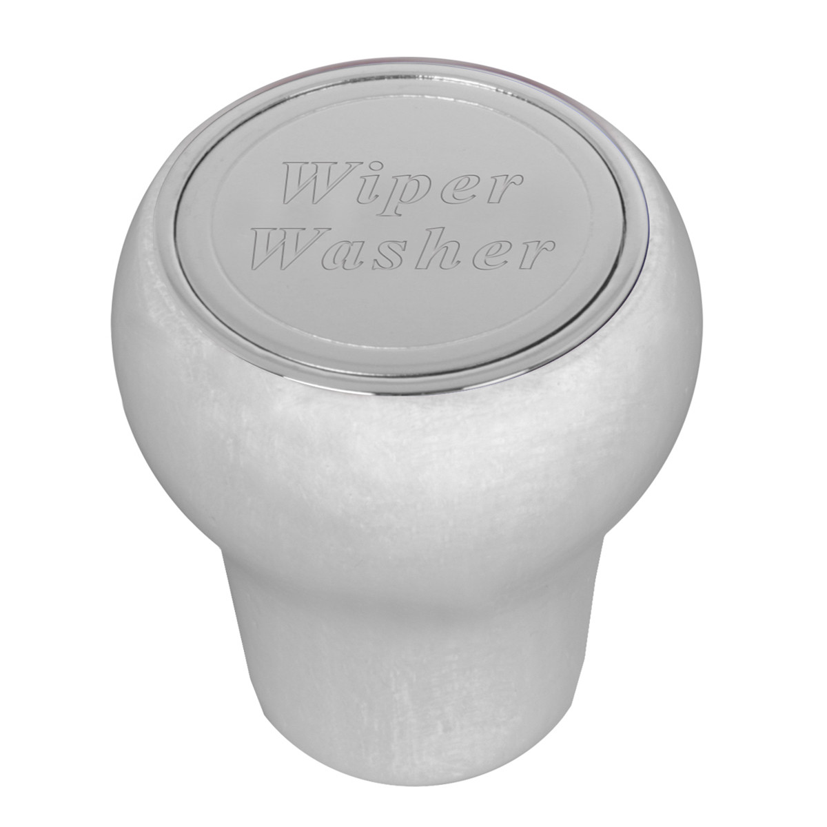 Rosewood and Chrome Plated Dashboard Control Knob - Thumbnail 2