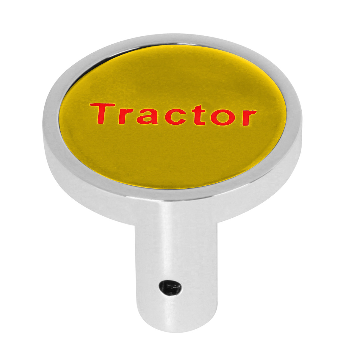 Long Air Valve Control Knob w/Pin Hole in Gold/Silver