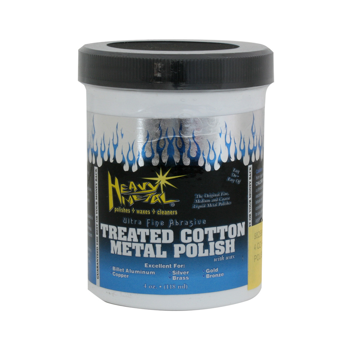 Heavy Metal Polish - White Cotton