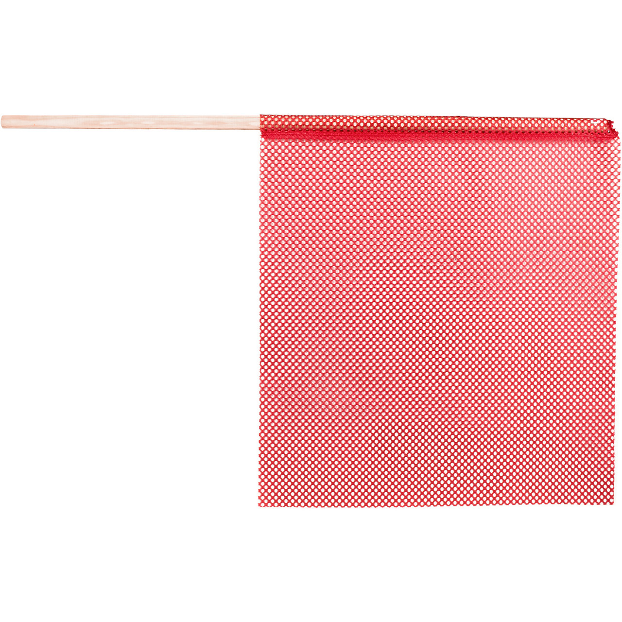 Red Mesh Safety Flag