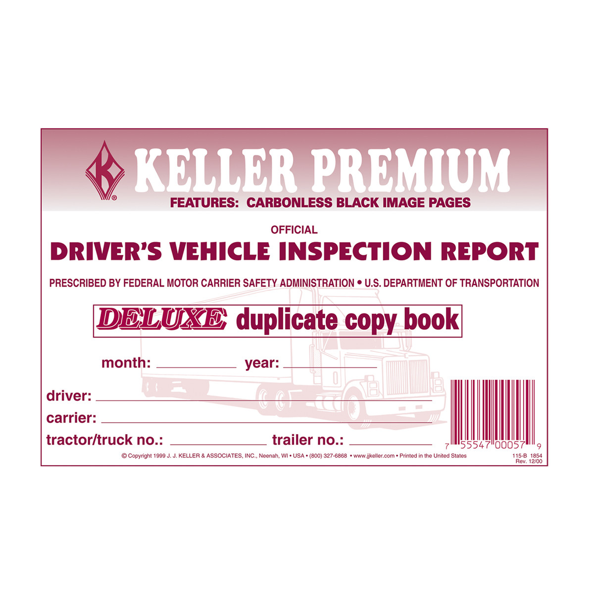 Detailed Driver Vehicle Inspection Report