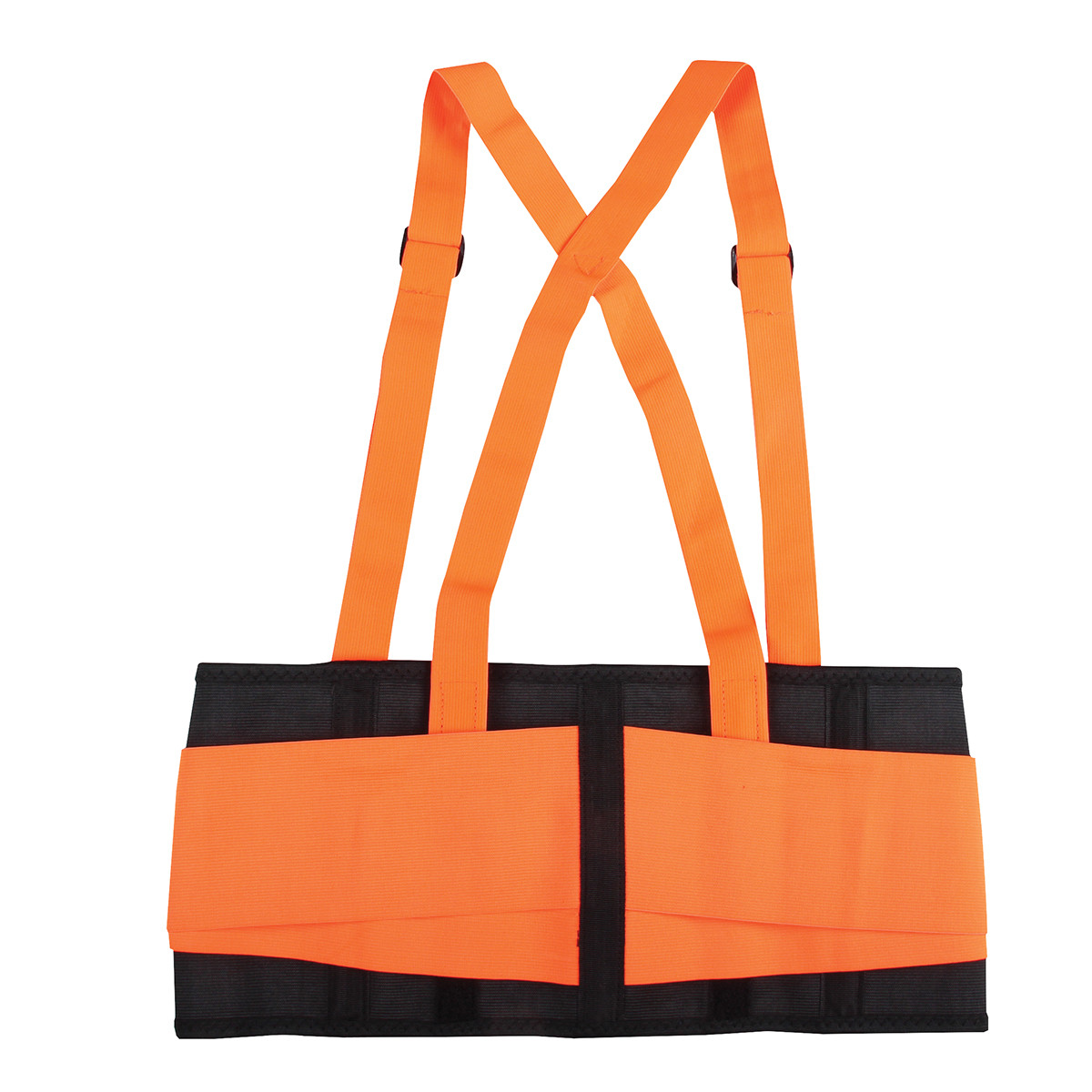High Visibility Back Support Belt with Detachable Suspenders