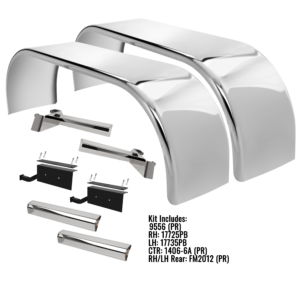 9556 w/ AG400L (24.5 Tall Rubber/11R) Suspension