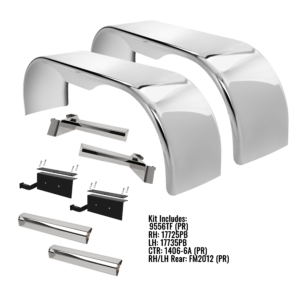 9556TF w/ AG400L (24.5 Tall Rubber/11R) Suspension