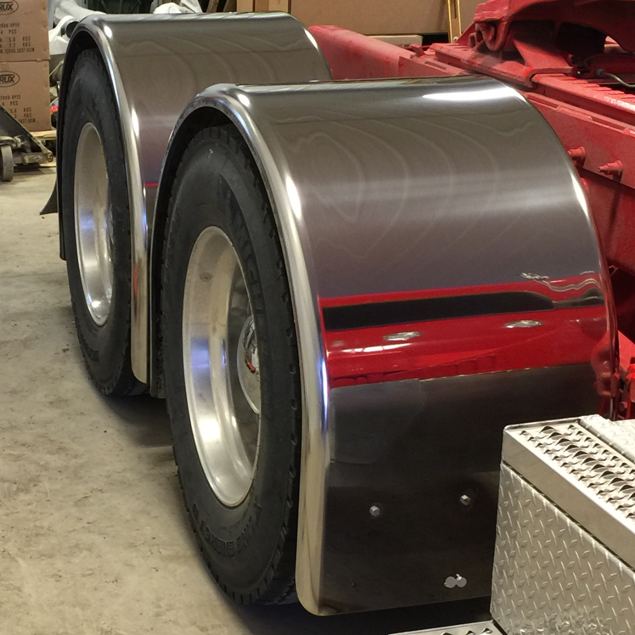 Bad Boy Blind Mount Stainless steel full fender kit