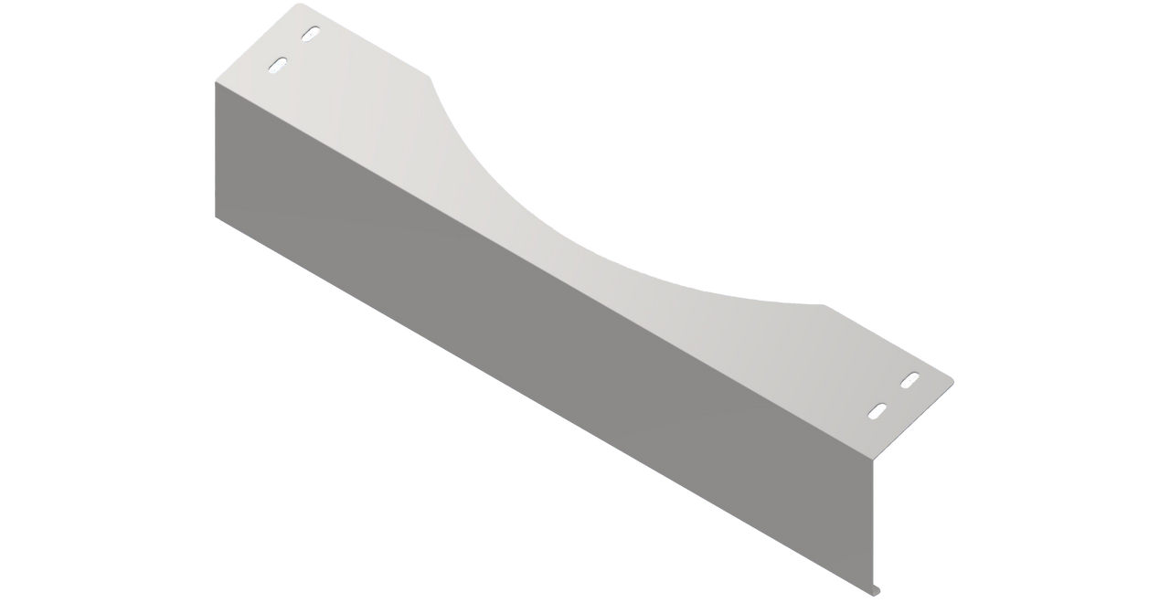 Peterbilt Frame Cover with Notch Cutouts for Steel Crossmembers