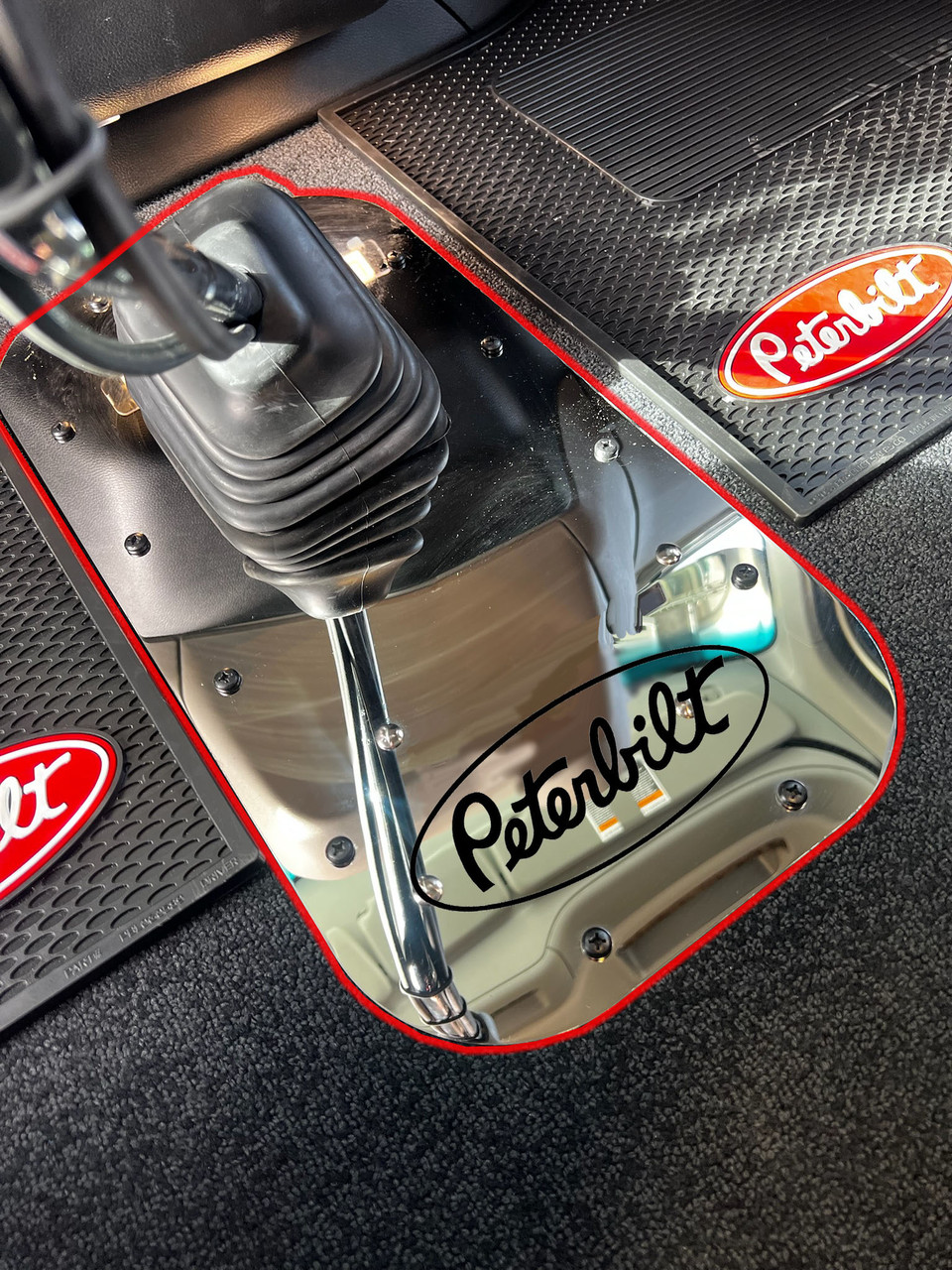 Shifter Plate - Fits Peterbilt 589 - Blank - Thumbnail 2