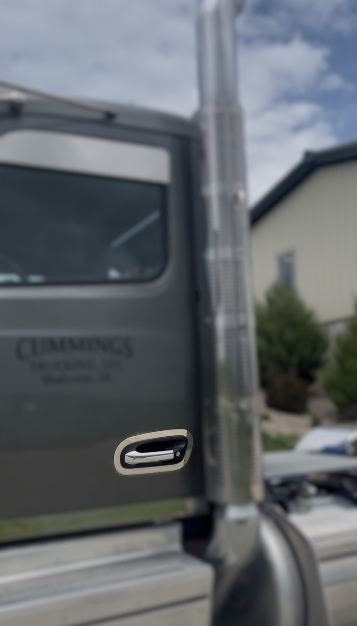 Door Handle Trim - Fits Peterbilt 589 - Sleeper Door Trim