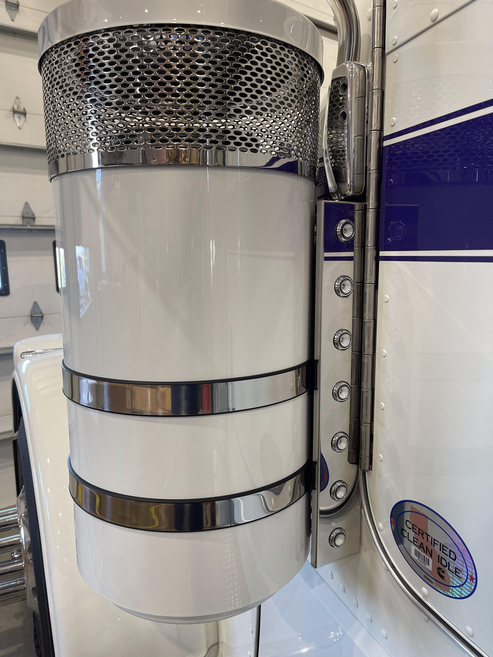 Peterbilt Air Cleaner Light Panels - Front Side - Thumbnail 5