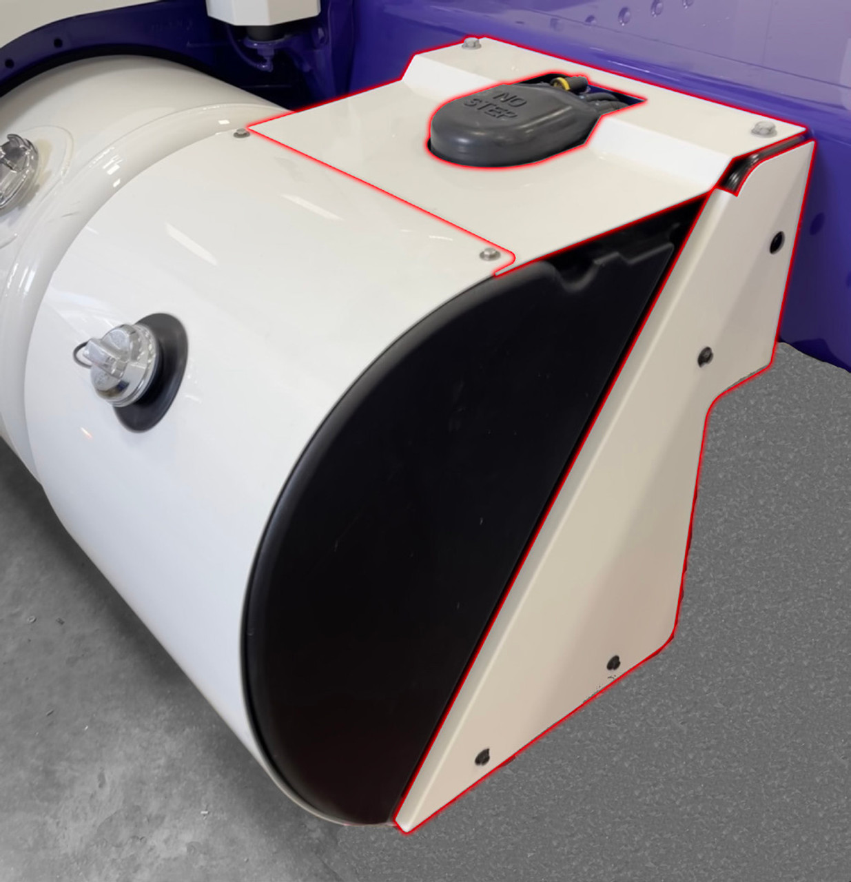 Peterbilt DEF Tank Covers (2022+) - Large Tank Fitment  -  Top Cover