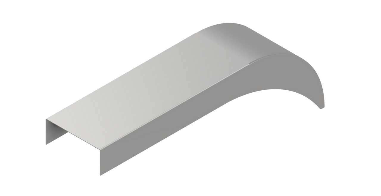 Peterbilt Tank Saddle Cover - Partial Radius