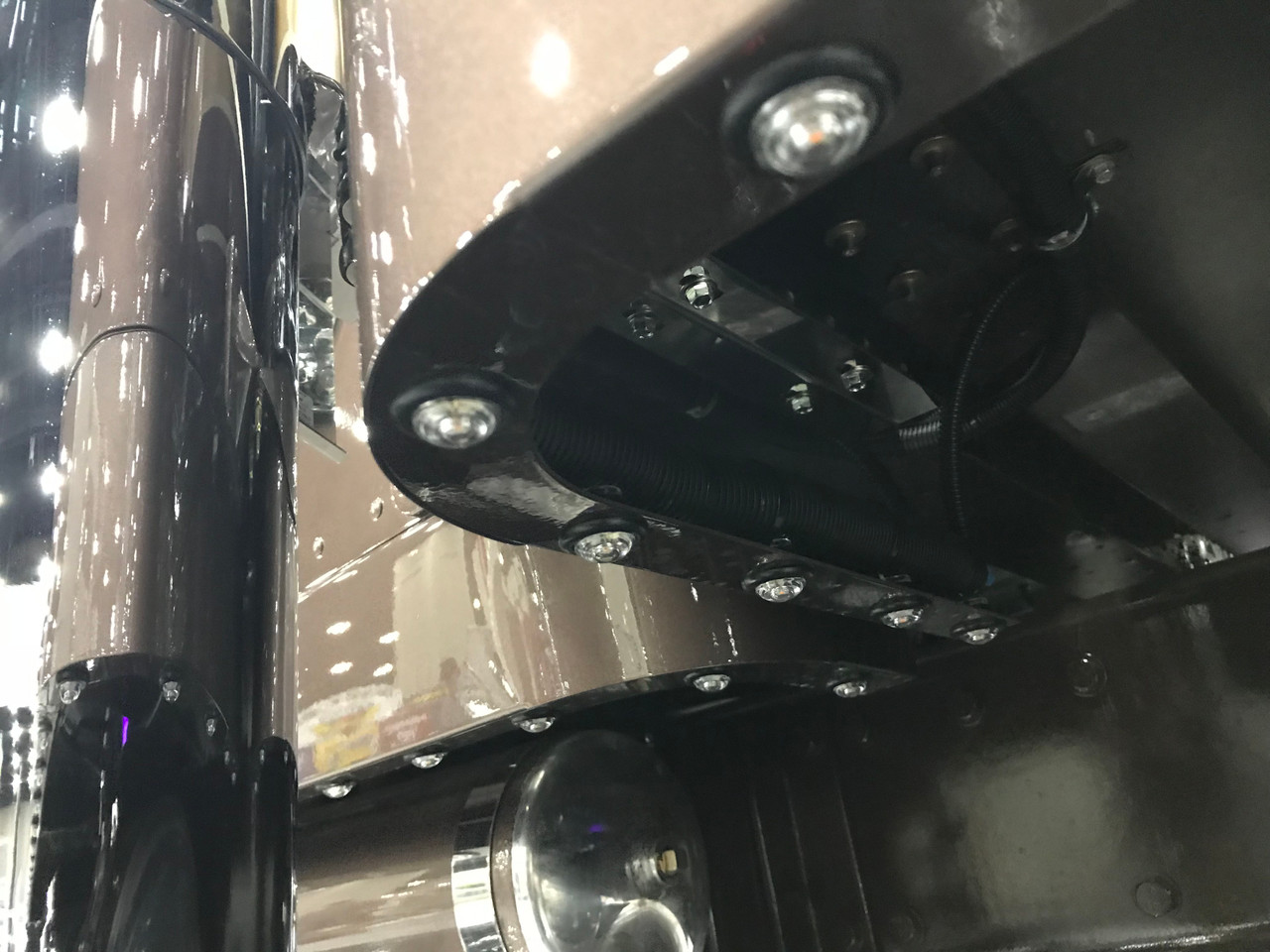 Sleeper Panels Front Wrap Aftermarket Exhaust 70"/78" Sleeper- 2" Extensions - Light Kit Included - Thumbnail 2