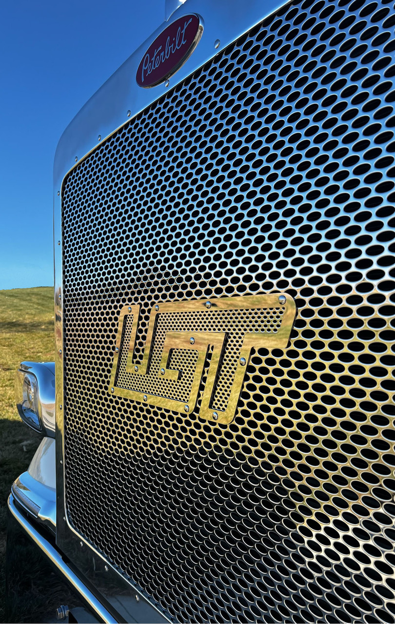 Grill Insert for Peterbilt 389 & 589 - Peterbilt Oval - Thumbnail 5