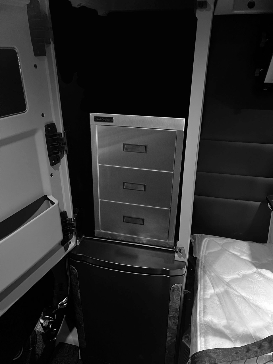 3-Drawer Storage Solution Kit - Fits Peterbilt 589 - Drivers Side - Thumbnail 2