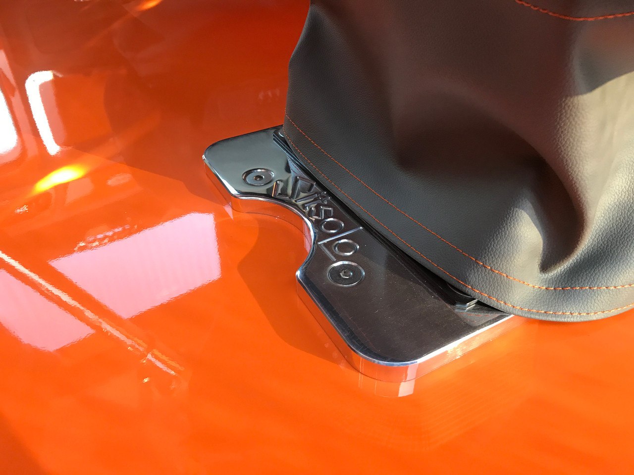 14" National Low Profile Seat Base - Fits Kenworth W900 - Billet Aluminum - Thumbnail 2