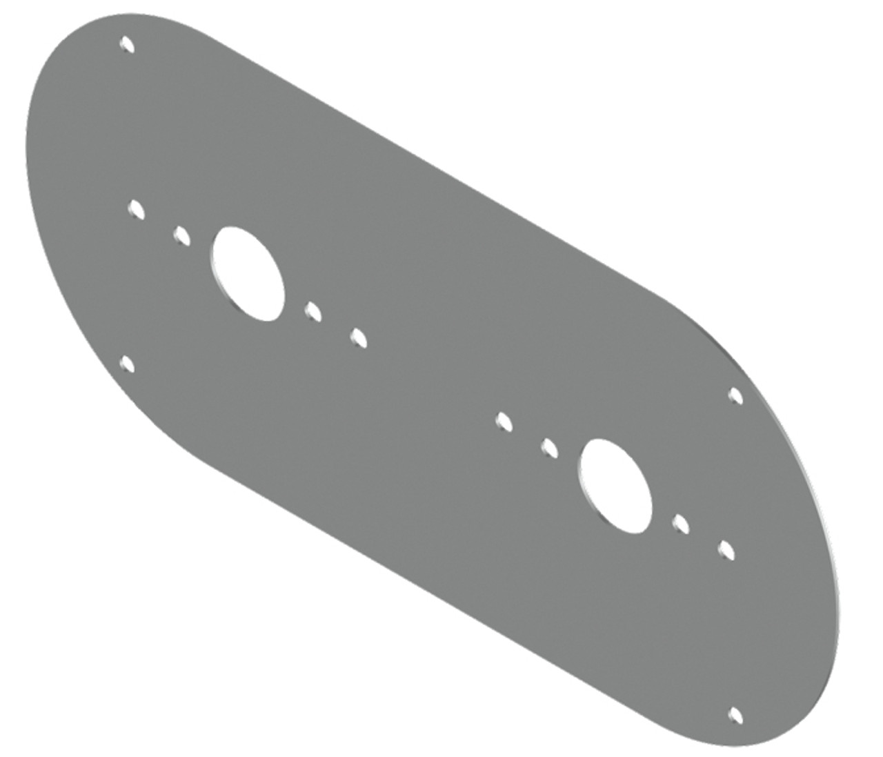 Above Door Dome Light Plate - Peterbilt 359, 379 & 389 and Kenworth W900 Fitment - Thumbnail 3