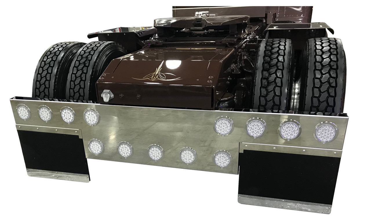 Rear T-Bar - (13) - 4" Round Light Holes