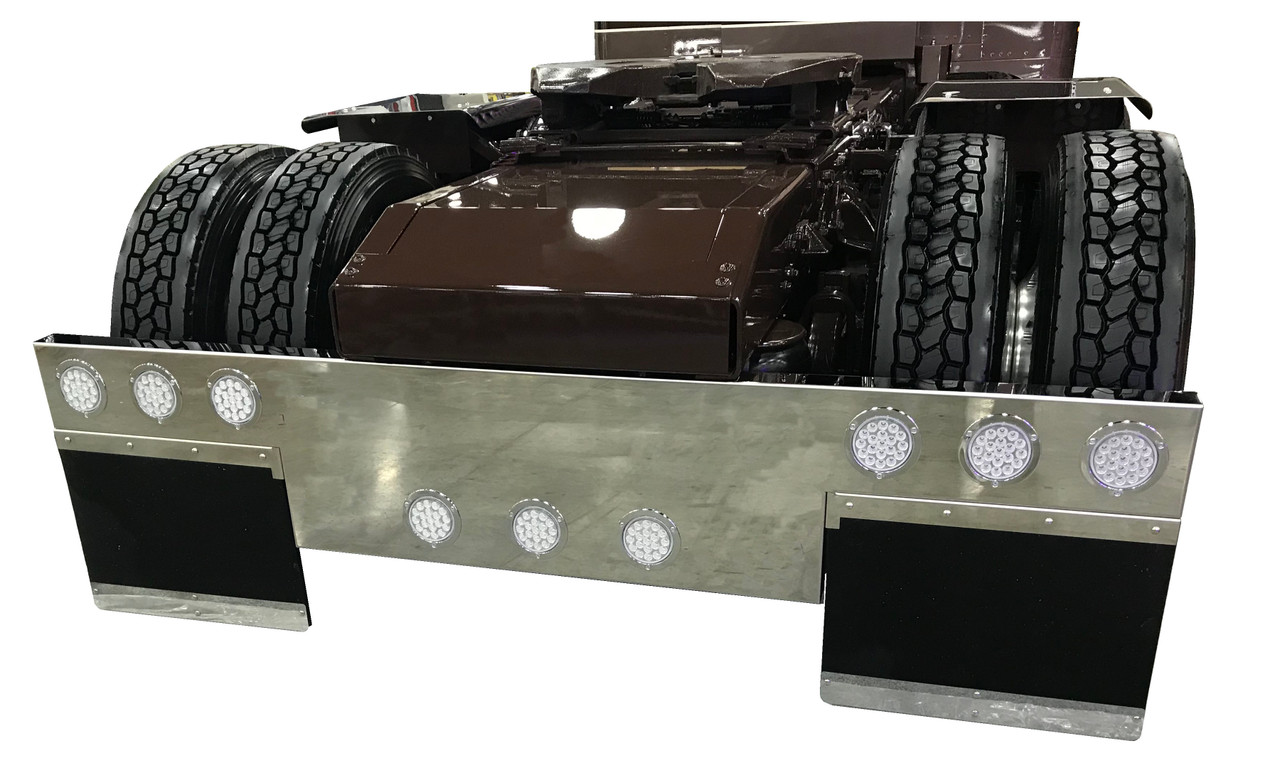 Rear T-Bar - (6) - 4" Round Light Holes - Thumbnail 2