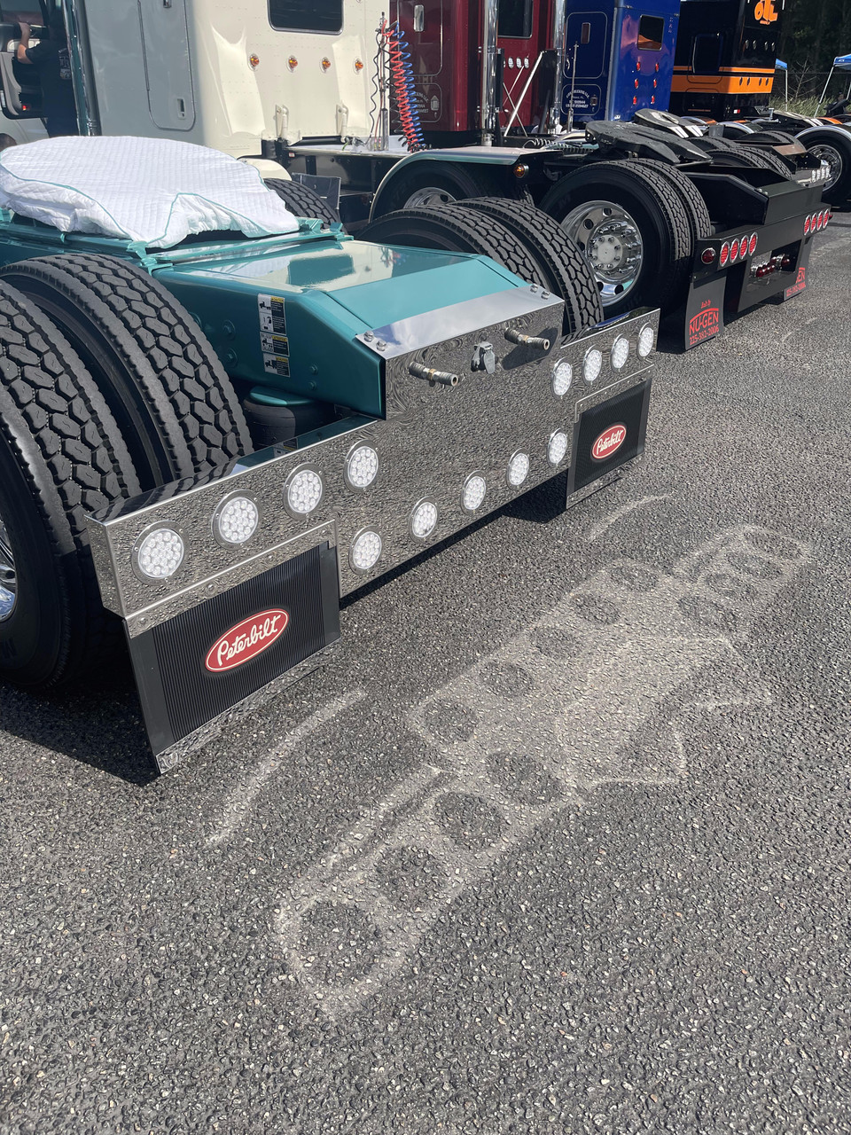 Rear T-Bar - (6) - 4" Round Light Holes - Thumbnail 4