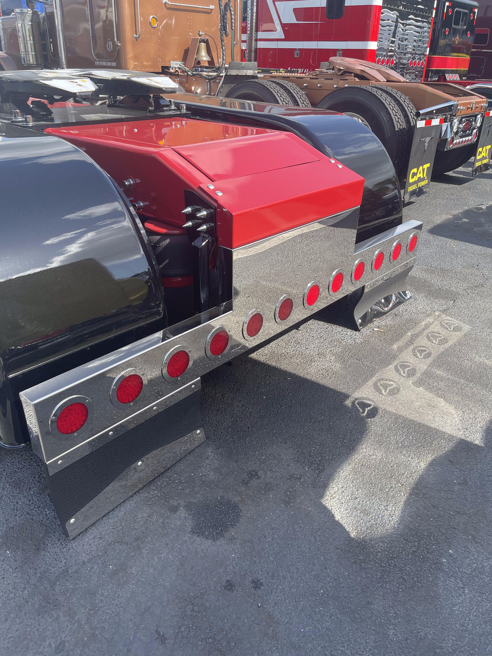 Rear T-Bar - (6) - 4" Round Light Holes - Thumbnail 5