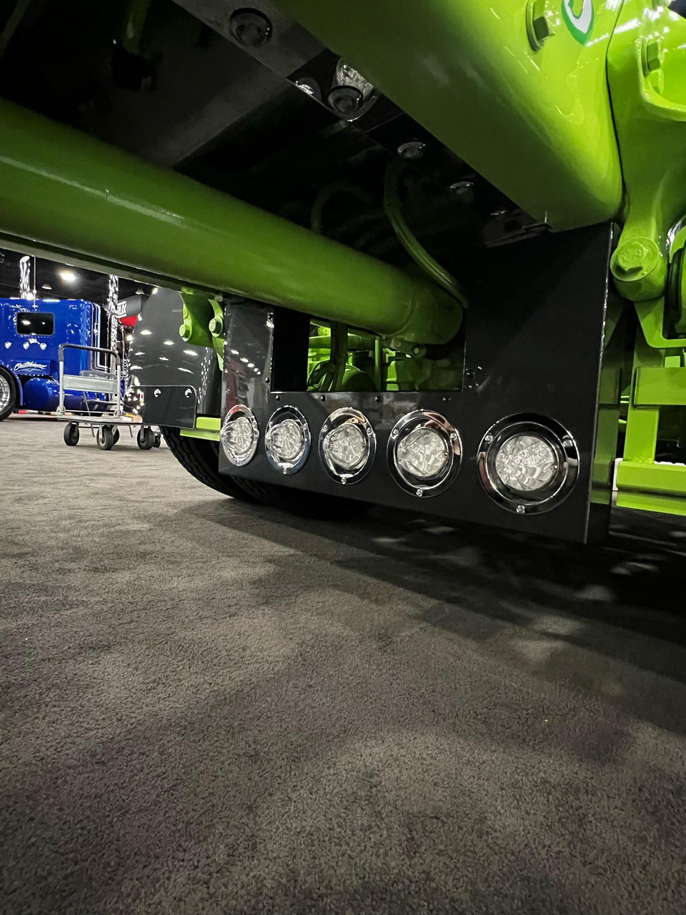 Front Drive Axel Filler Panels - (4) 4" Light Holes  on Front Panel, No Lights on Rear Panel, No Lights on Bottom - Thumbnail 2